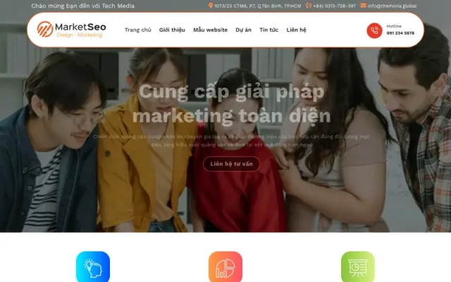 Mẫu web marketing 04