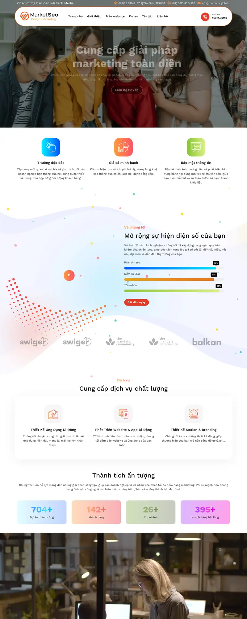 Mẫu web marketing 04