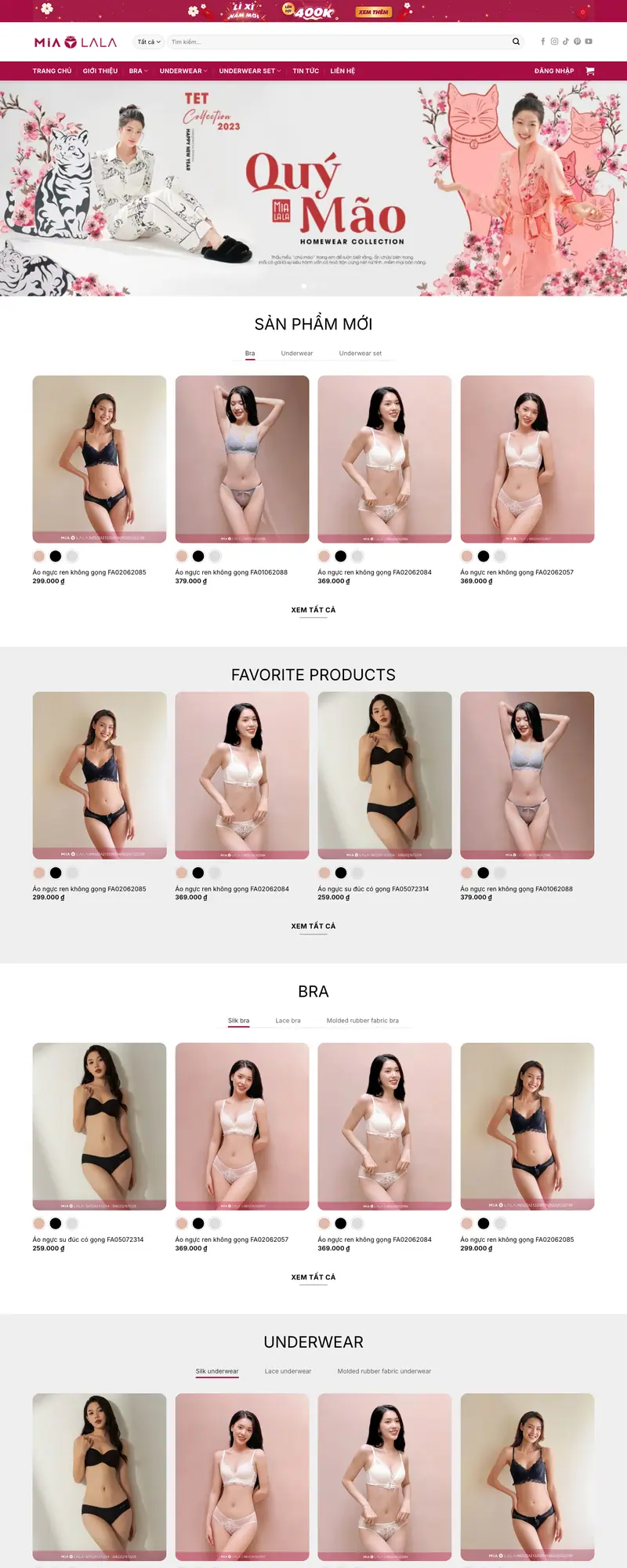 Mẫu web thời trang 34