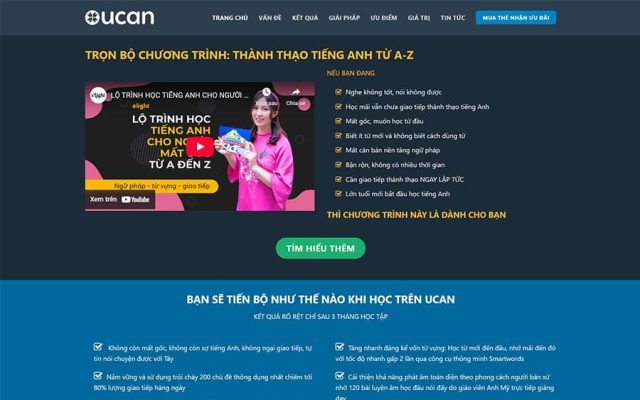 Mẫu web landing page 72