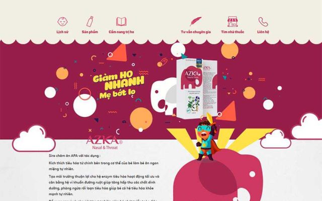 Mẫu web thực phẩm chức năng 16 – shop online