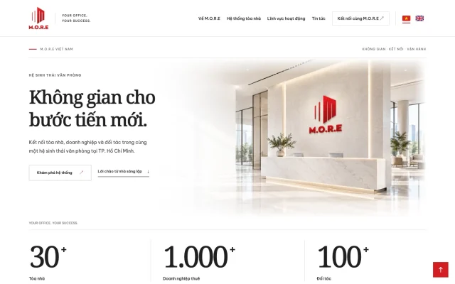 Website M.O.R.E Việt Nam